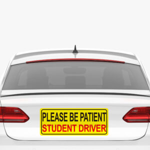 Reflective Car Magnet