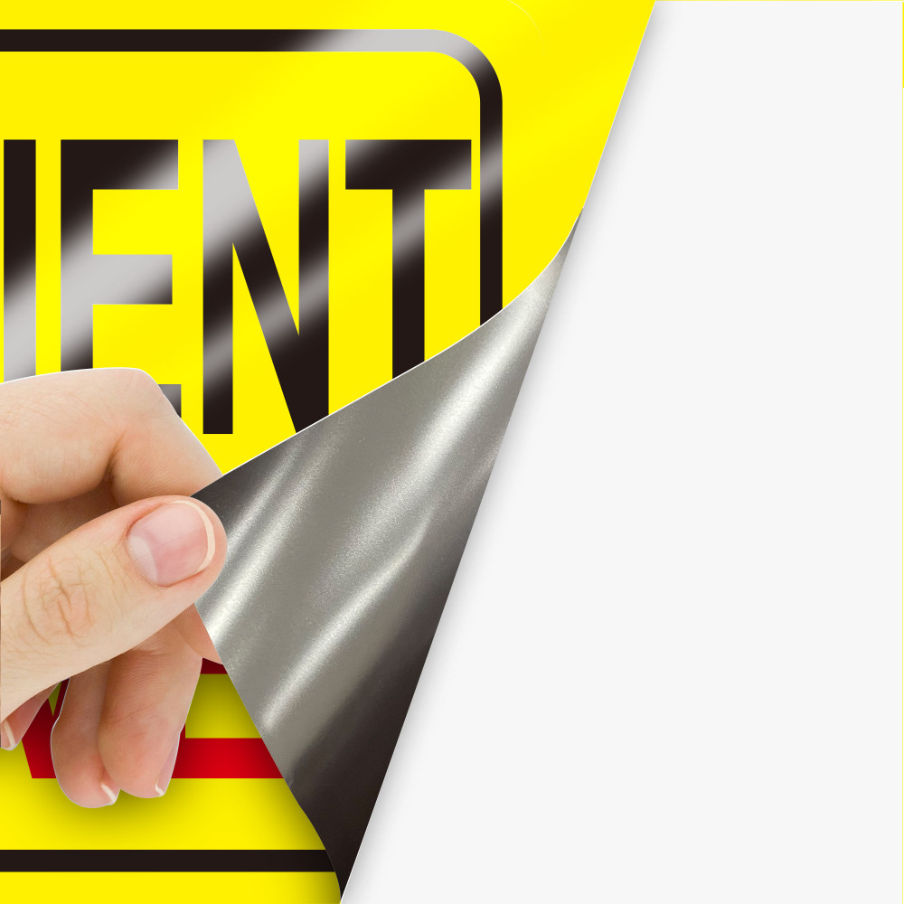 MmN7jivU s1000 Reflective Car Magnet