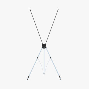 X-stand frame hardware without a banner